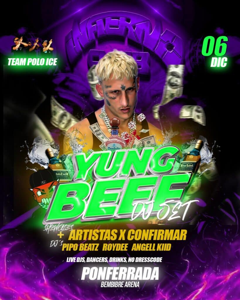 Yung Beef Festival Bembibre Arena