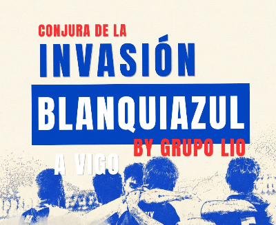 Conjura de la Invasión Blanquiazul en Vigo – Discoteca Richmond Grupo Lio