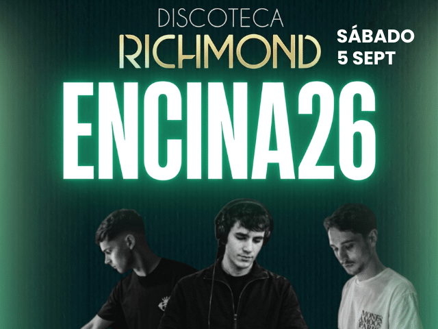 Entradas Sábado Encina 2026 en Disco Richmond